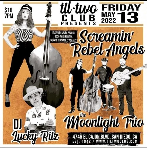 Screamin' Rebel Angels / Moonlight Trio — Let's Go Rockabilly!